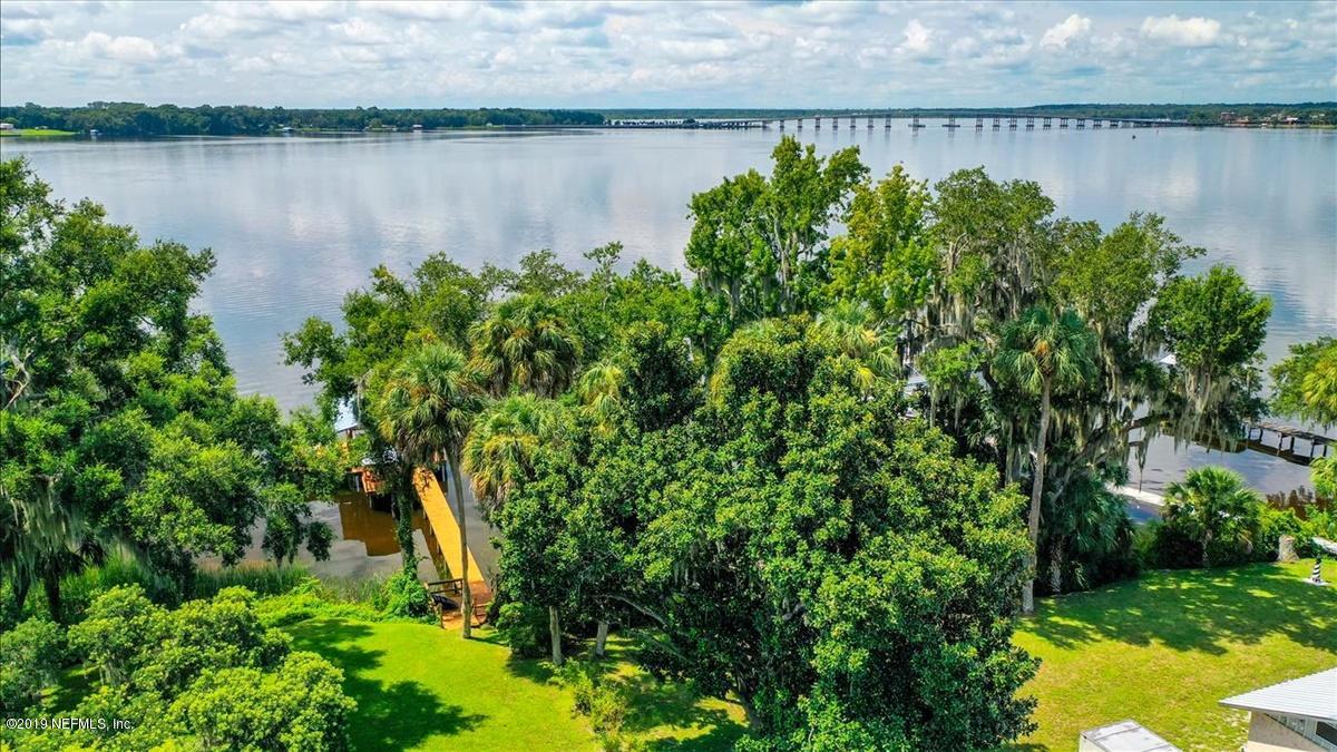 213 Moritani Point Road East Palatka, FL 32131 - Photo 44 of 55 Aerial Overhead Water View