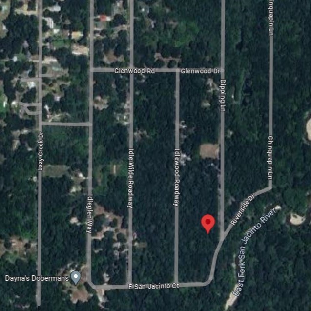 0 Riverside Drive New Caney, TX 77357 - Photo 3 of 3 a small yard next to a house and fountain