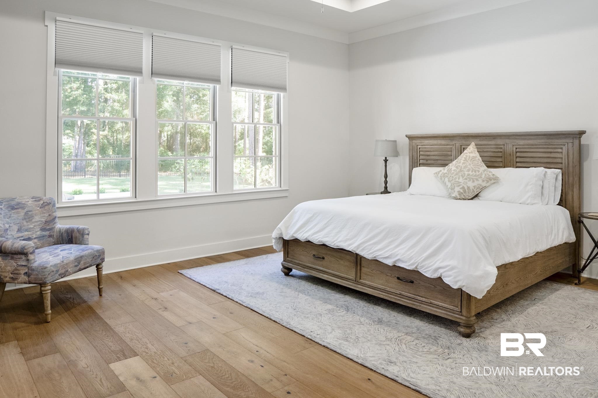 11258 Redfern Road Daphne, AL 36526 - Photo 23 of 44 Bedroom featuring light wood finished floors and ornamental molding