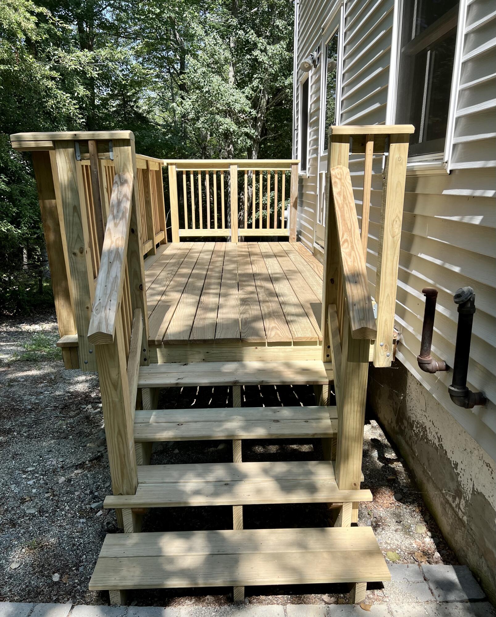 37 East Ridge Road Southwest Harbor, ME 04679 - Photo 36 of 45 New deck/ side entrance
