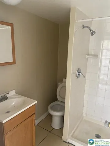 a bathroom with a sink and toilet