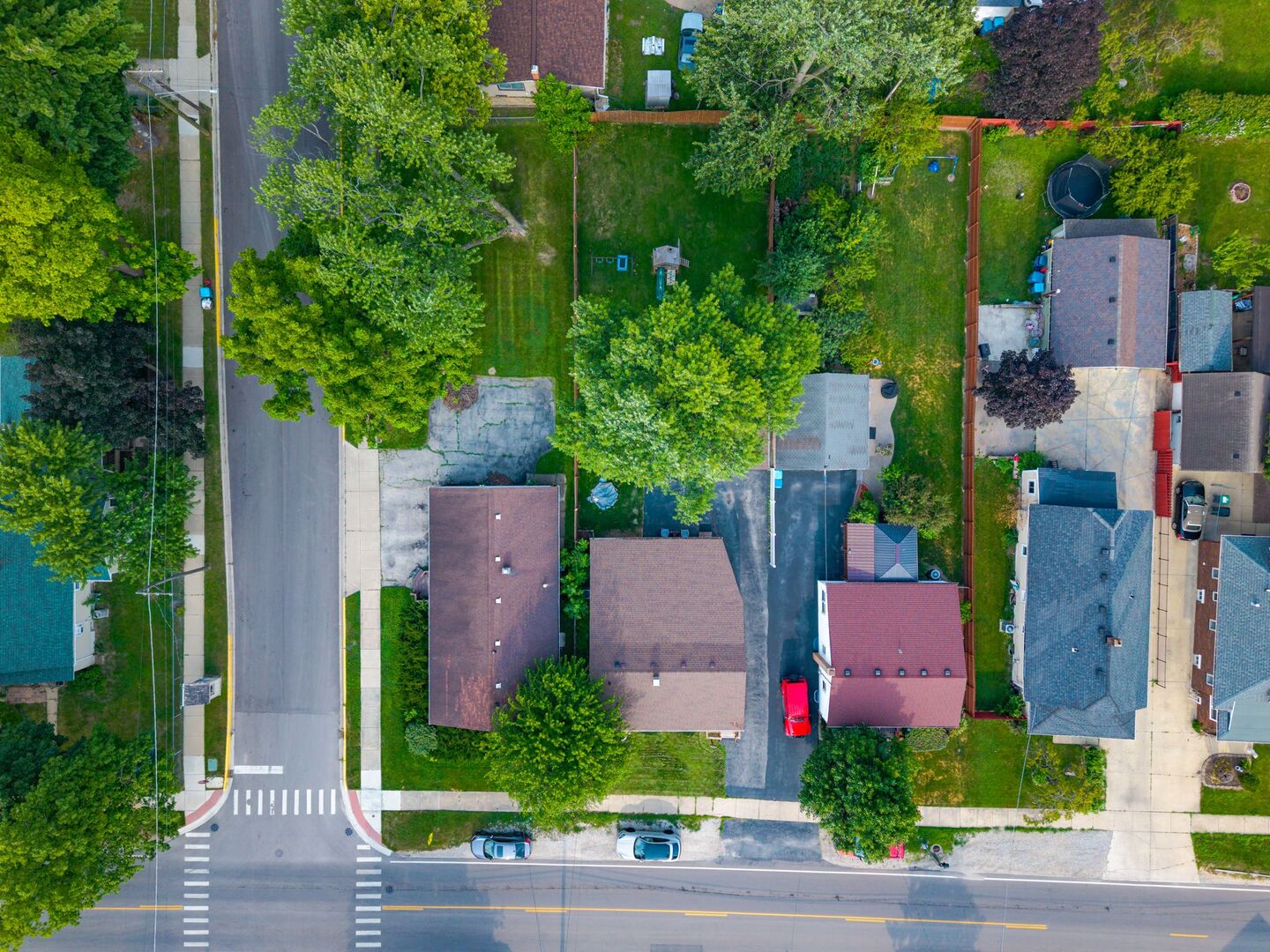913 Church Road Aurora, IL 60505 - Photo 29 of 31 an aerial view of a house