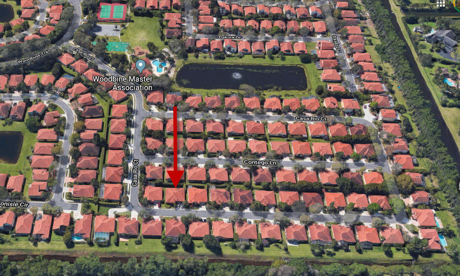 3028 Casa Rio Court Riviera Beach, FL 33418 - Photo 42 of 42 Aerial View
