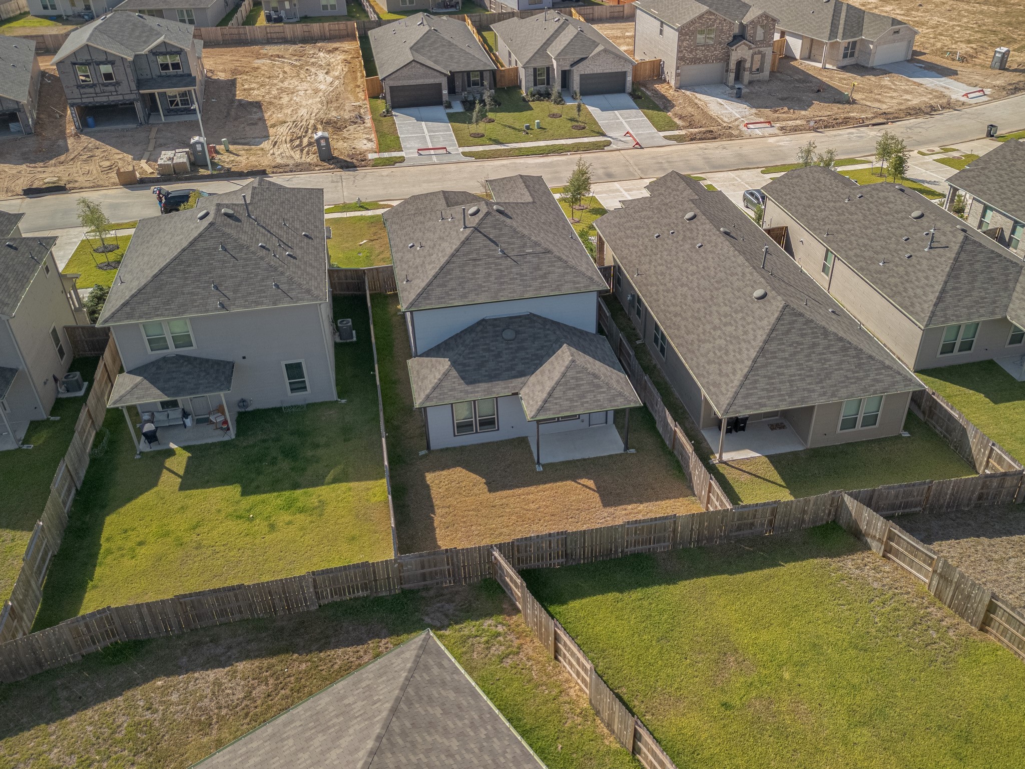 14984 Rustic Moon Road Conroe, TX 77302 - Photo 3 of 20 an aerial view of a house with swimming pool