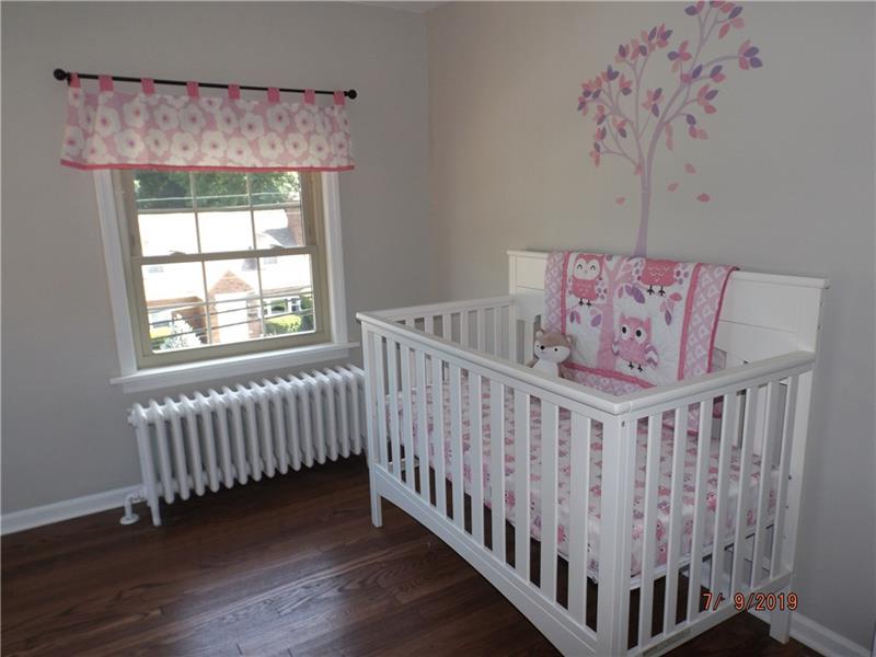 115 Spring Grove Road Penn Hills, PA 15235 - Photo 17 of 25 3rd Bedroom with Hardwood floor.