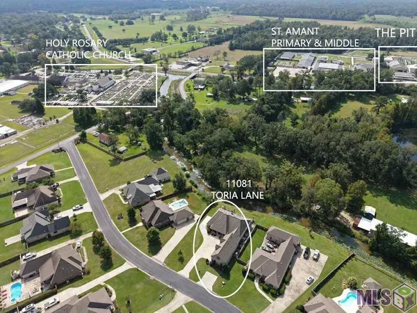 $835,000 | 11081 Toria Lane, St. Amant, LA 70774