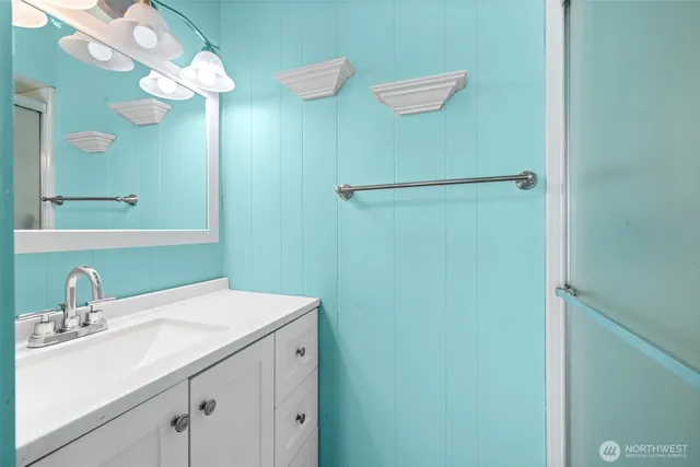 a room with gym equipment and a window