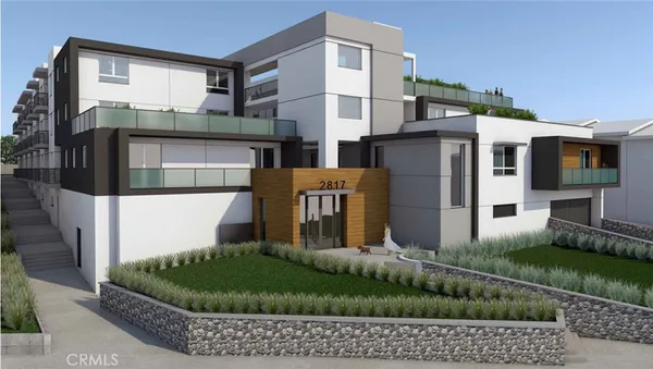 a front view of a house with garage