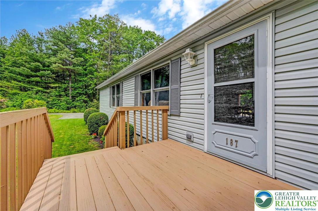 187 Wellington Road Stroudsburg, PA 18360 - Photo 7 of 58 Front Deck - Freshly Painted