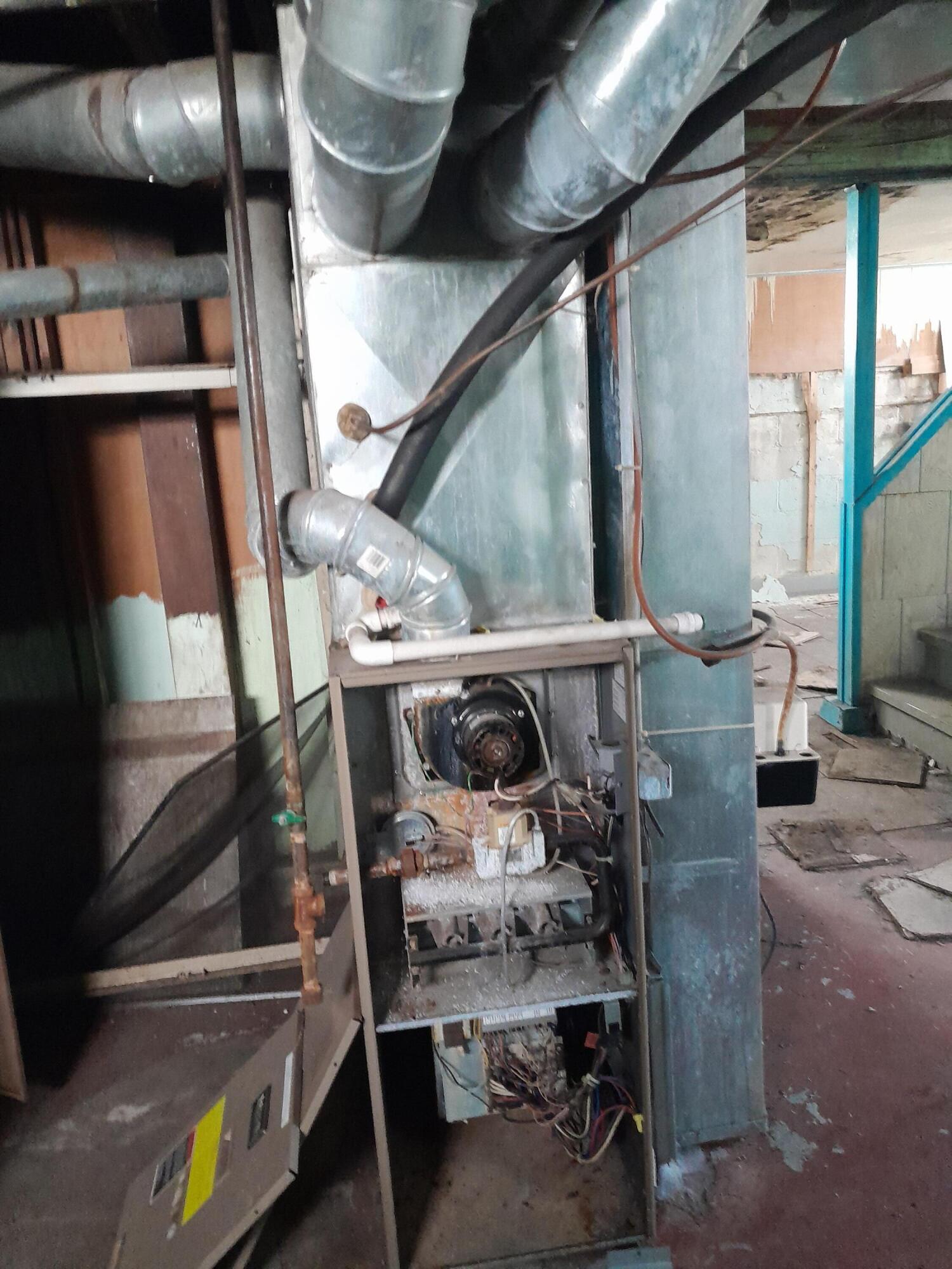 266 Johnson Street Gary, IN 46404 - Photo 14 of 16 a close view of water heater room