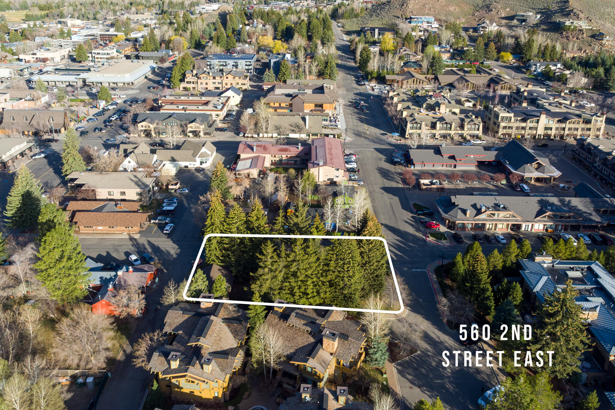 560 Second Street East Ketchum, ID 83340 - Photo 2 of 32 Lot lines with Ketchum