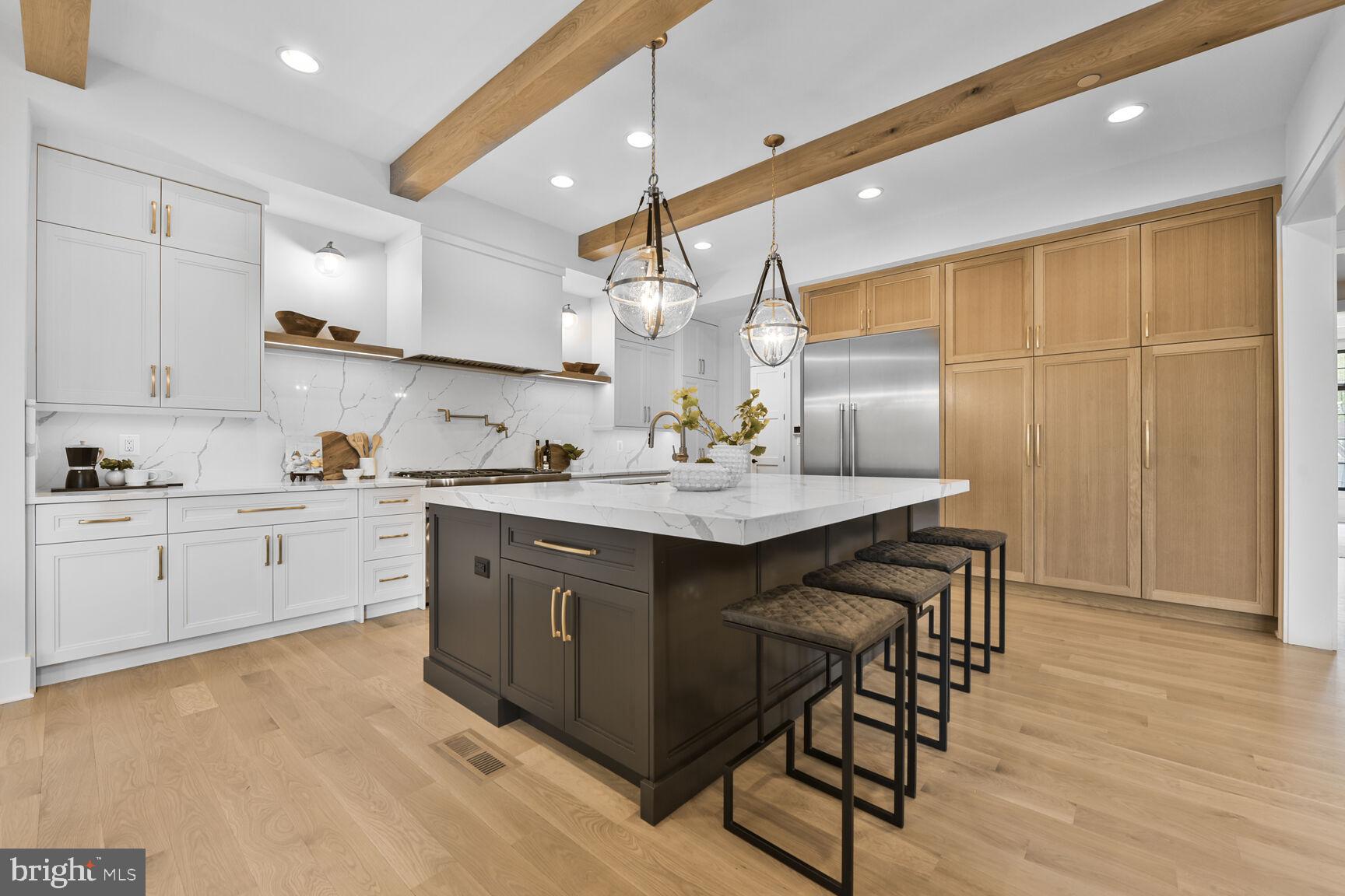 7200 Millwood Road Bethesda, MD 20817 - Photo 2 of 9 Natural White Oak Tall Cabinet