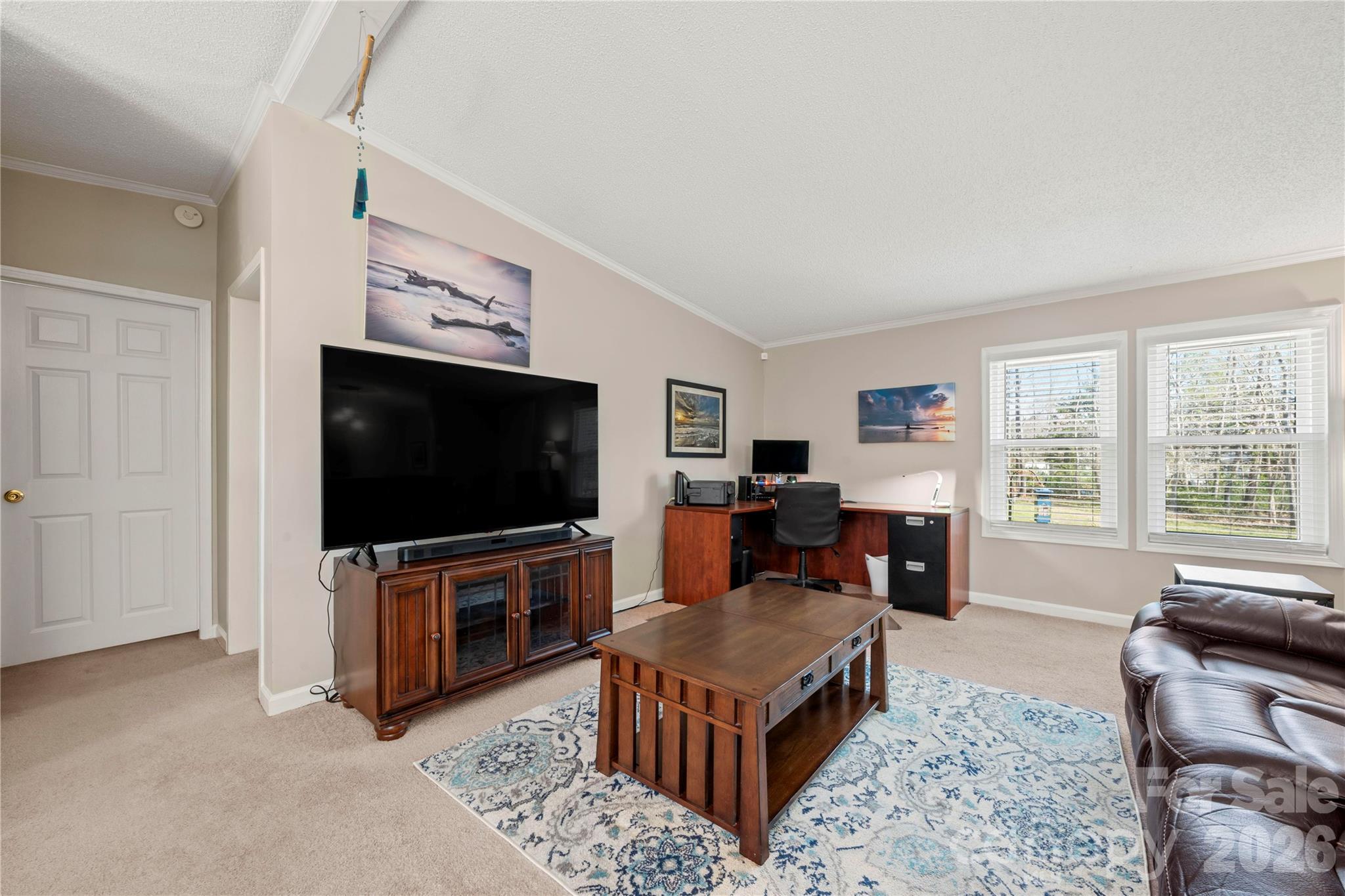 230 Valley View Drive Clover, SC 29710 - Photo 13 of 42 a living room with furniture and a flat screen tv