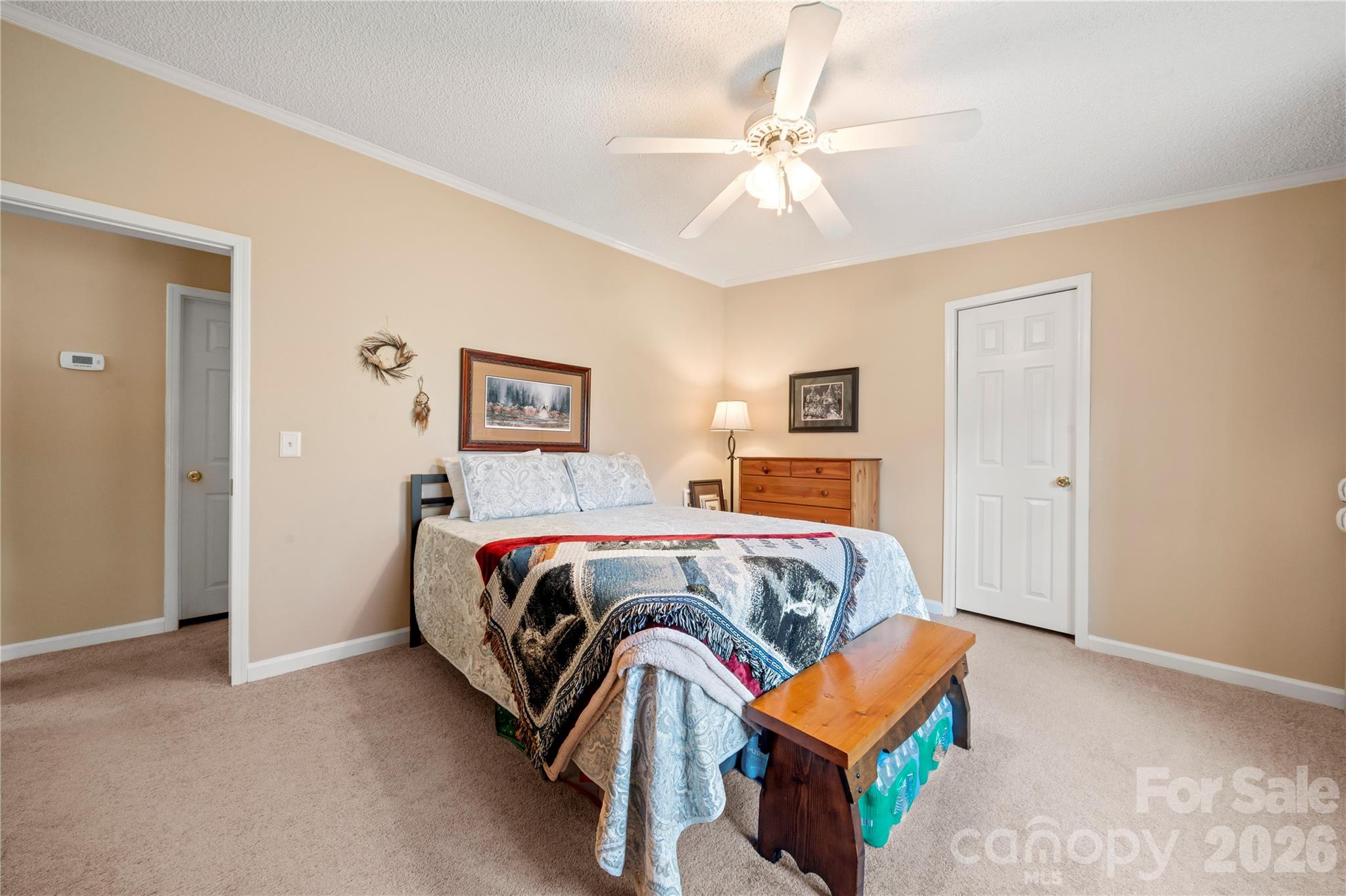 230 Valley View Drive Clover, SC 29710 - Photo 30 of 42 a bedroom with a bed and lamp