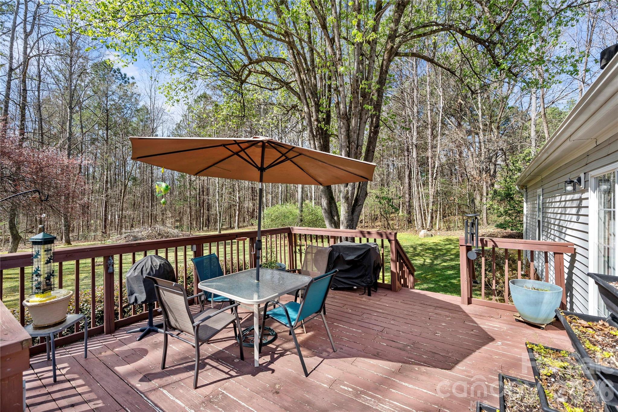 230 Valley View Drive Clover, SC 29710 - Photo 35 of 42 a view of a chair and table on the deck