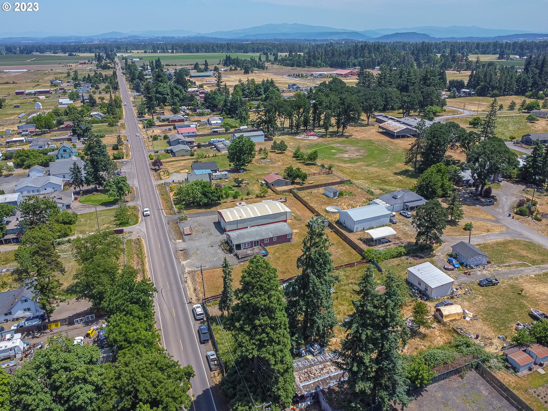 5918 Stayton Road Southeast Turner, OR 97392 - Photo 9 of 9 a picture of city view with lake view and mountain view
