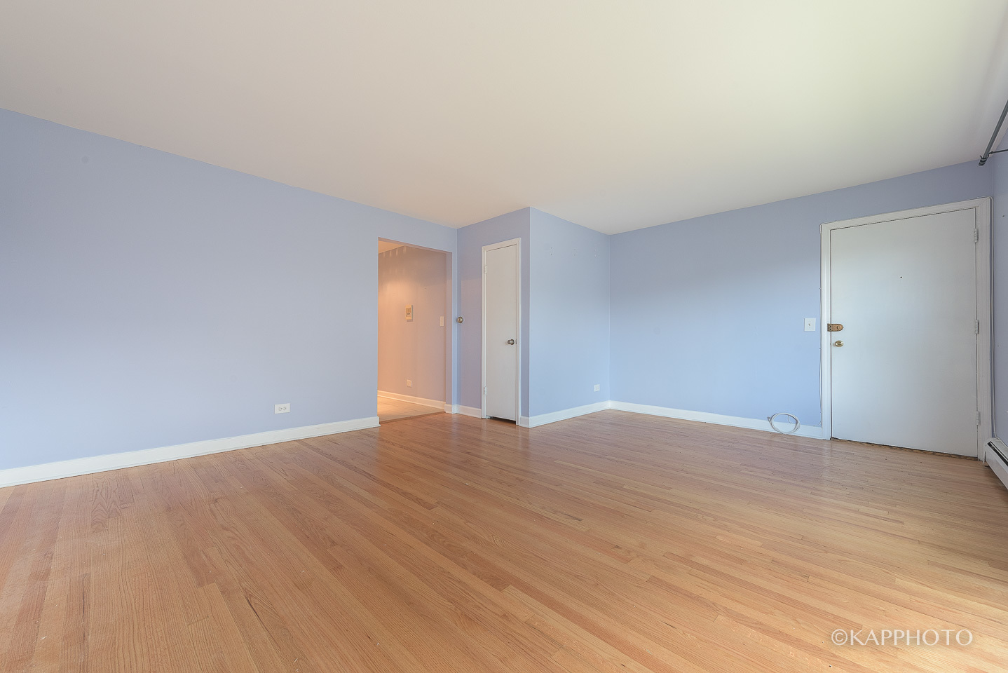 5942 West Addison Street, Unit 1 Chicago, IL 60634 - Photo 4 of 24 a view of an empty room with wooden floor