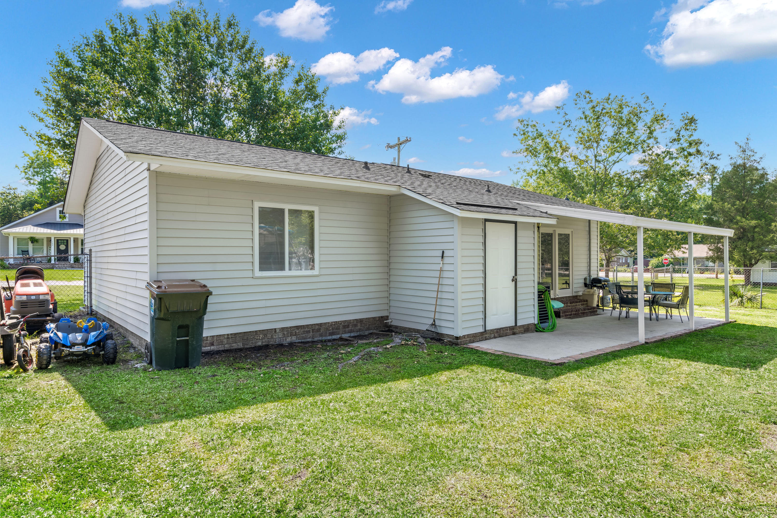103 O'Carroll Street Moncks Corner, SC 29461 - Photo 25 of 25 backyard looking at the home