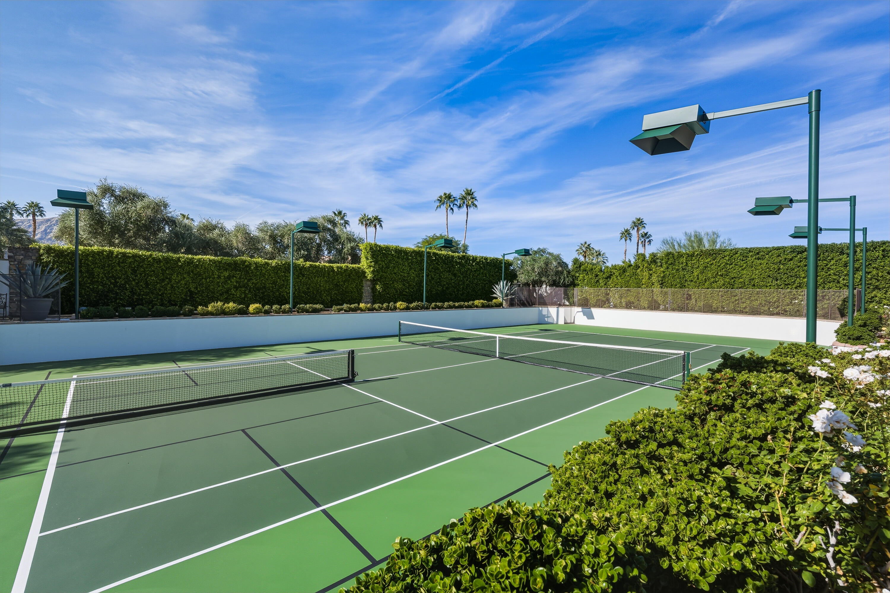 4 Via L' Antico Rancho Mirage, CA 92270 - Photo 60 of 75 a view of a tennis court