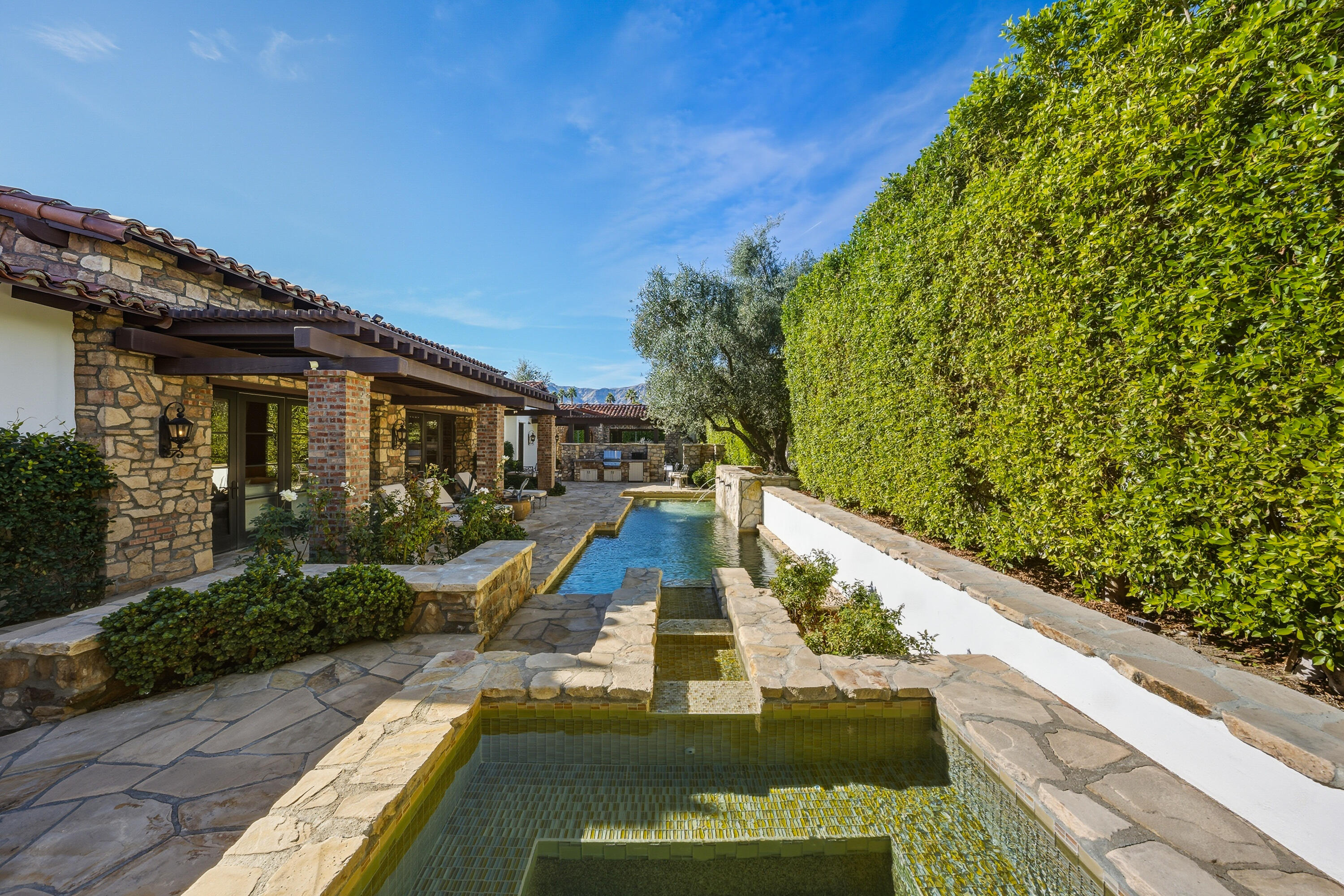 4 Via L' Antico Rancho Mirage, CA 92270 - Photo 68 of 75 a view of swimming pool with a patio