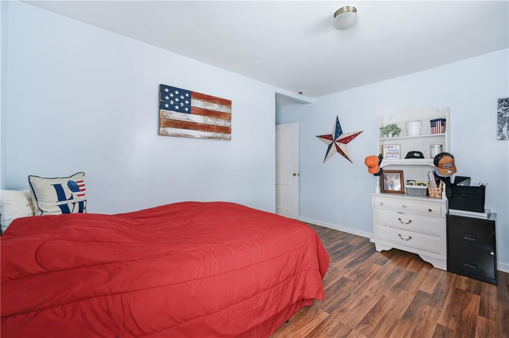 7376 Sharon-Mercer Road Mercer, PA 16137 - Photo 20 of 49 a bedroom with a bed and a closet