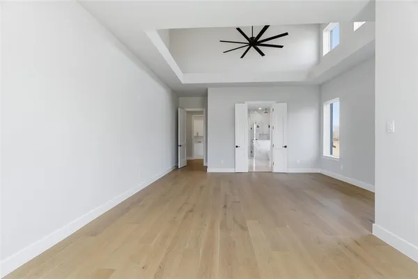 wooden floor in an empty room