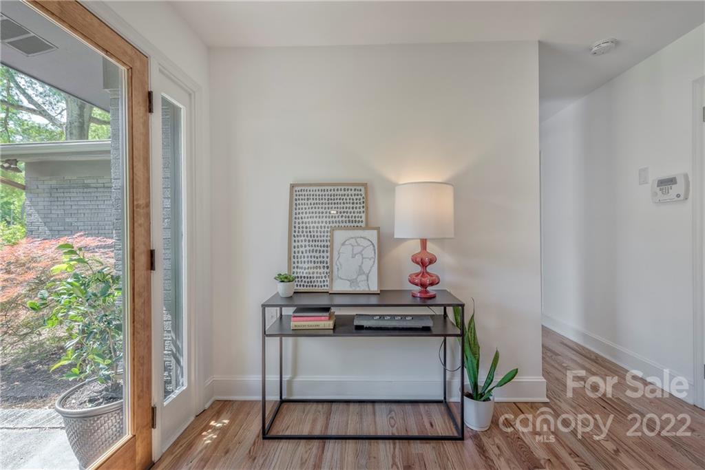1139 Shady Bluff Drive Charlotte, NC 28211 - Photo 3 of 46 a view of kitchen and wooden floor
