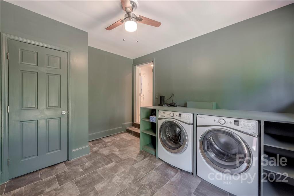 1139 Shady Bluff Drive Charlotte, NC 28211 - Photo 33 of 46 a view of a storage & utility room with washer and dryer