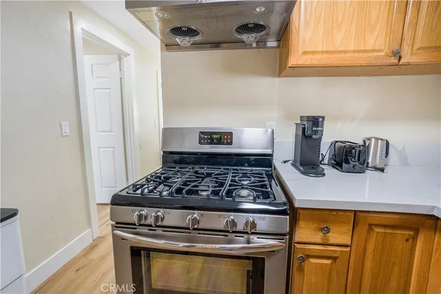 a view of a bedroom with a potted plant