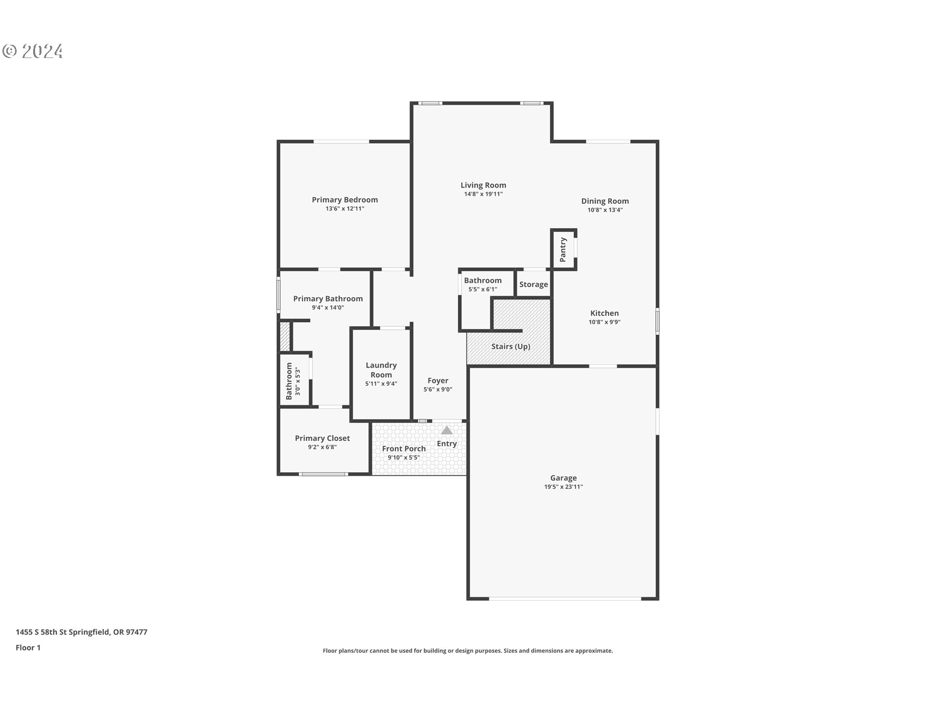 1455 South 58th Street Springfield, OR 97478 - Photo 38 of 39 a picture of a floor plan