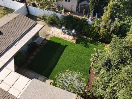 an aerial view of a city with lots of residential buildings