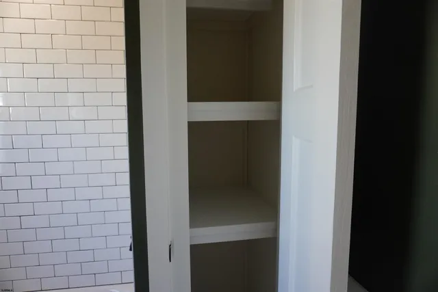 a close view of bathroom