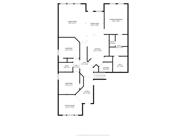 a picture of a wall with a window