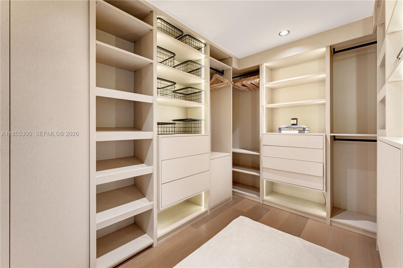 4701 Meridian Avenue, Unit 421 Miami Beach, FL 33140 - Photo 23 of 40 a view of walk in closet with empty racks