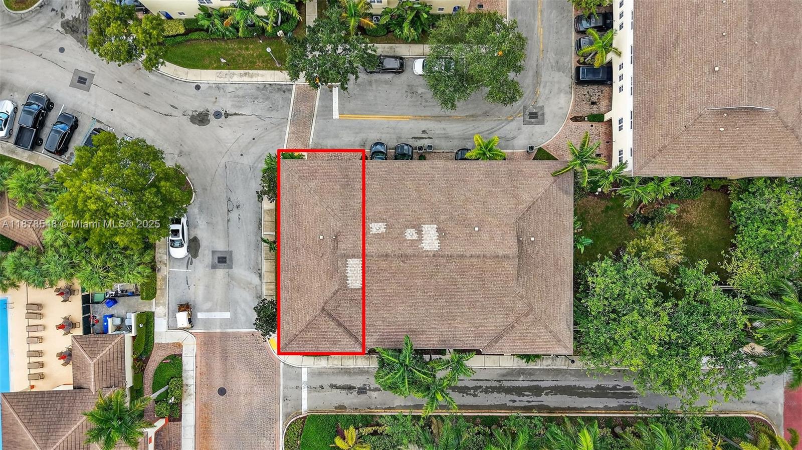 27 Southwest 6th Court Pompano Beach, FL 33060 - Photo 66 of 70 an aerial view of a house with a yard and large trees