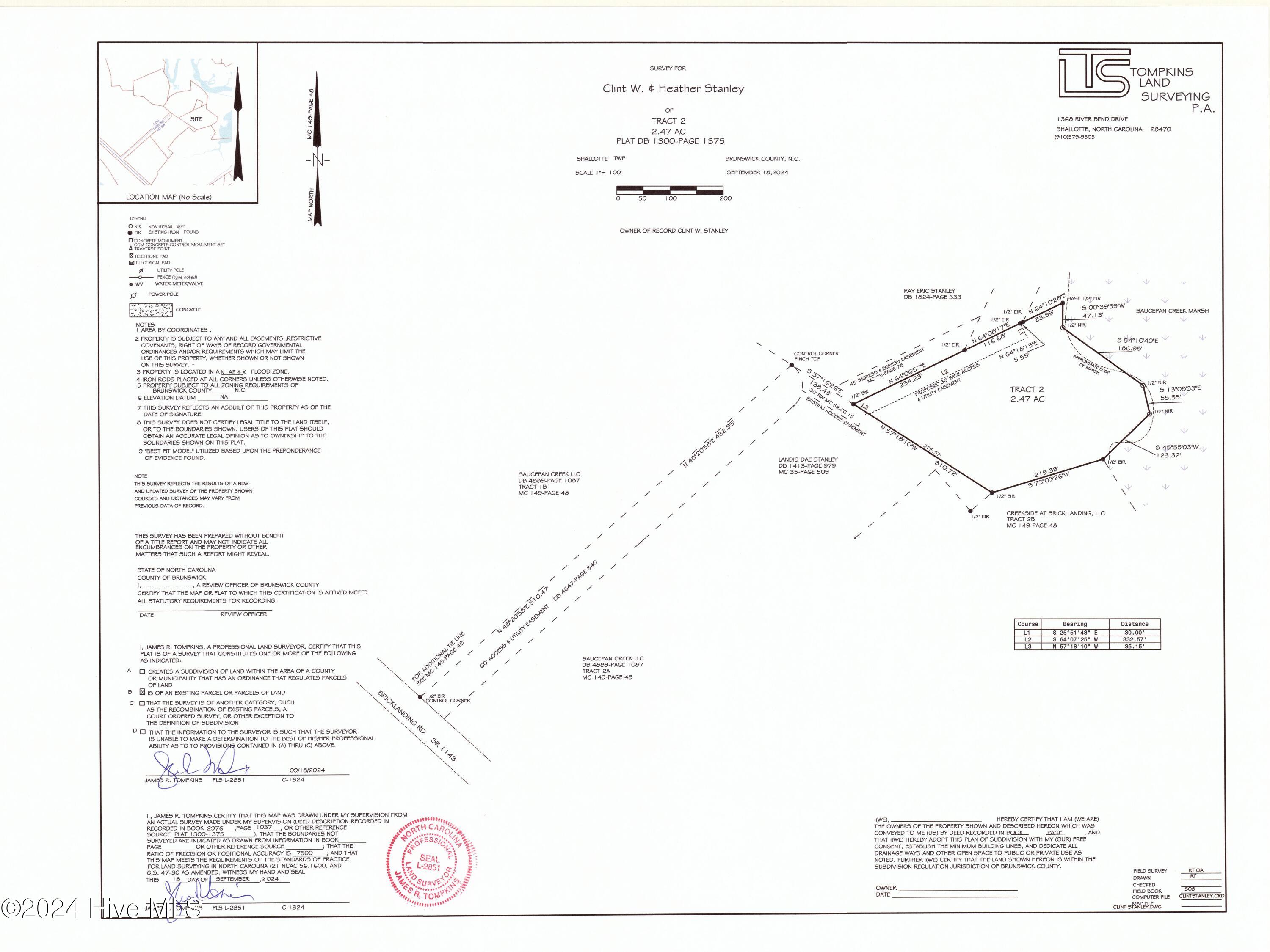 2 Log Landing Road Shallotte, NC 28470 - Photo 5 of 18 Survey