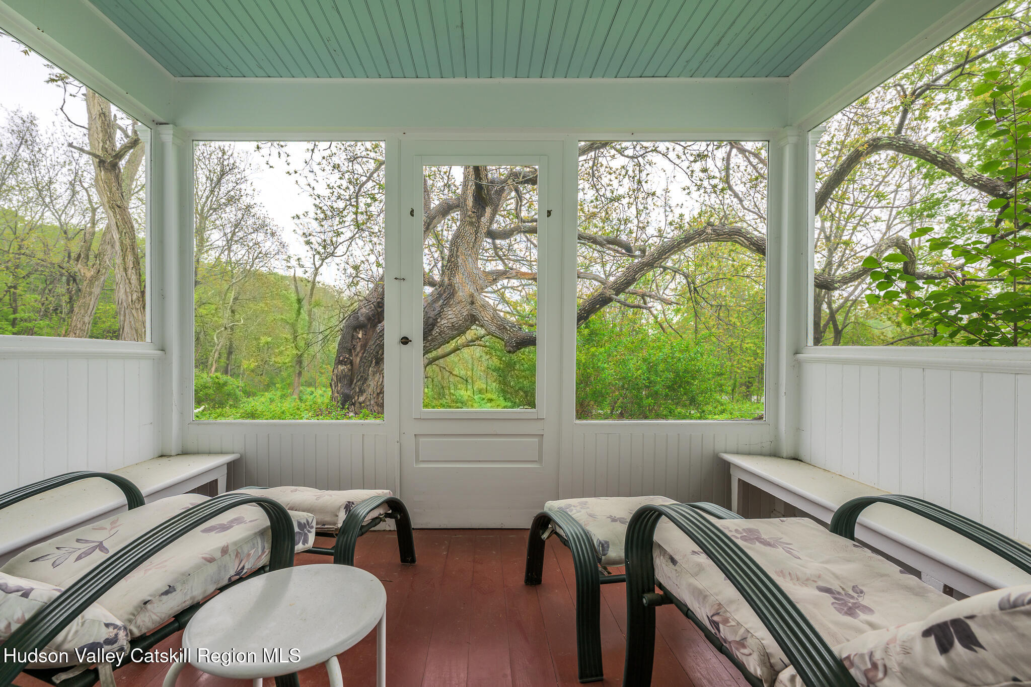 1250 County Rte 351 Rensselaerville, NY 12147 - Photo 13 of 26 a view of a dining room with furniture window and outside view