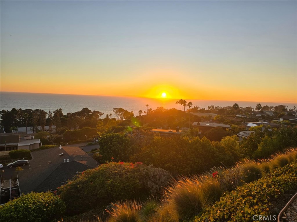 21702 Ocean Vista Drive, Unit B Laguna Beach, CA 92651 - Photo 38 of 47 Sunset view overlooking the neighborhood.