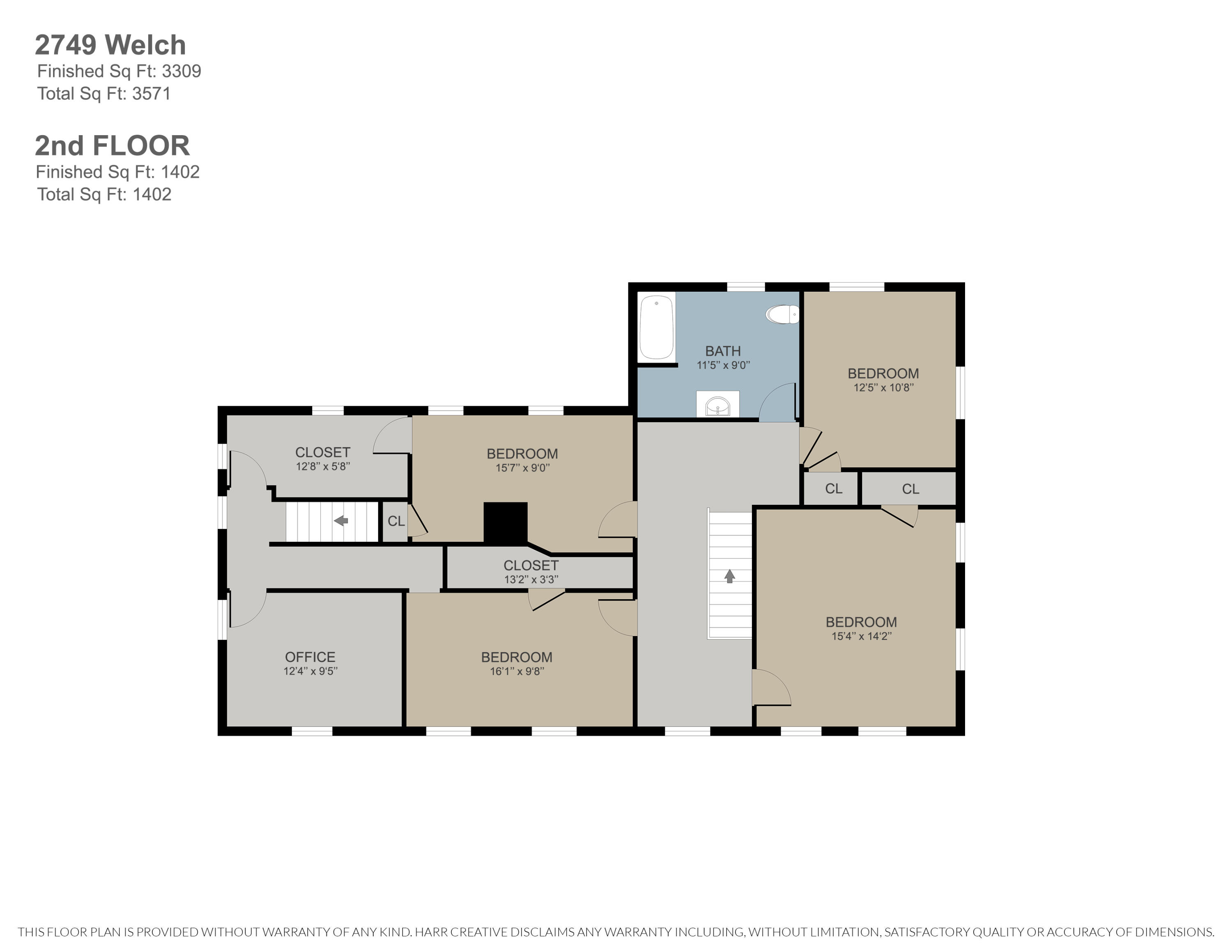 2749 Welch Road Ionia, MI 48846 - Photo 54 of 56 2749 Welch 2nd Floor