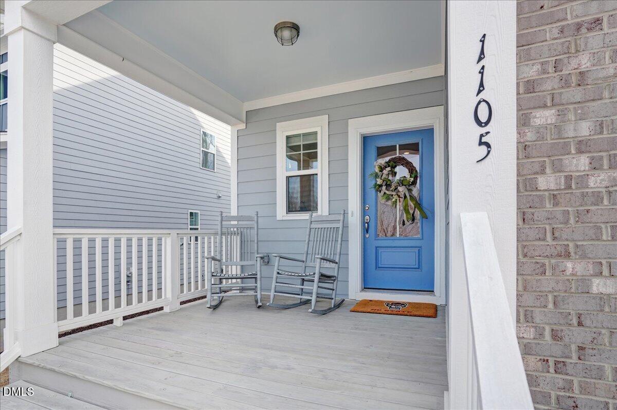 1105 Logperch Way Wendell, NC 27591 - Photo 2 of 29 a view of an entryway door