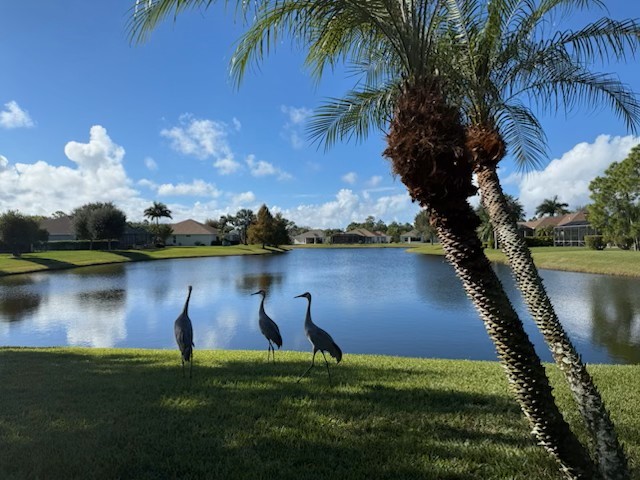 567 Gossamer Wing Way Sebastian, FL 32958 - Photo 28 of 35 a view of a lake with a big yard