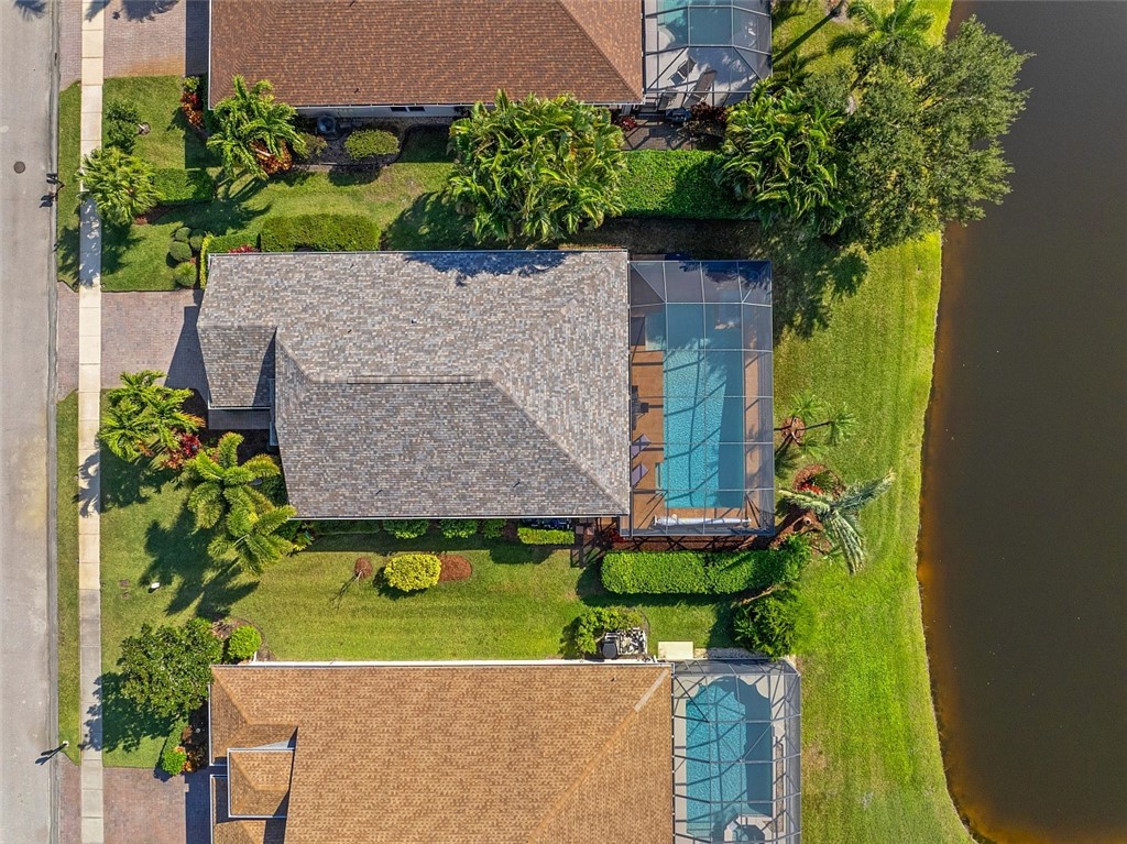 567 Gossamer Wing Way Sebastian, FL 32958 - Photo 30 of 35 aerial view of a house with a garden