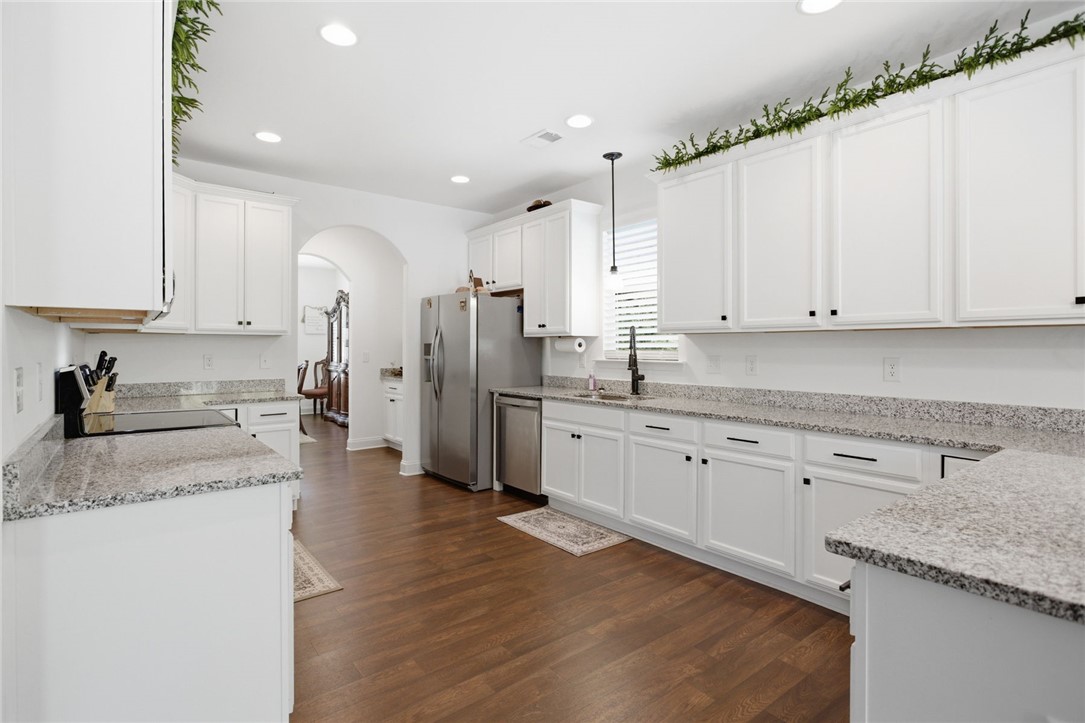 525 16th Circle Walhalla, SC 29691 - Photo 2 of 50 This kitchen showcases a functional layout, ample cabinetry, and sleek countertops, ideal for everyday living.