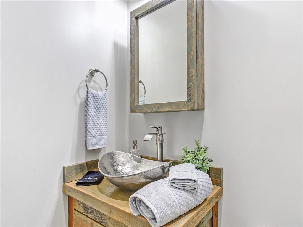 685 East Main Street, Unit B Blue Ridge, GA 30513 - Photo 25 of 57 a kitchen with a stove and a potted plant