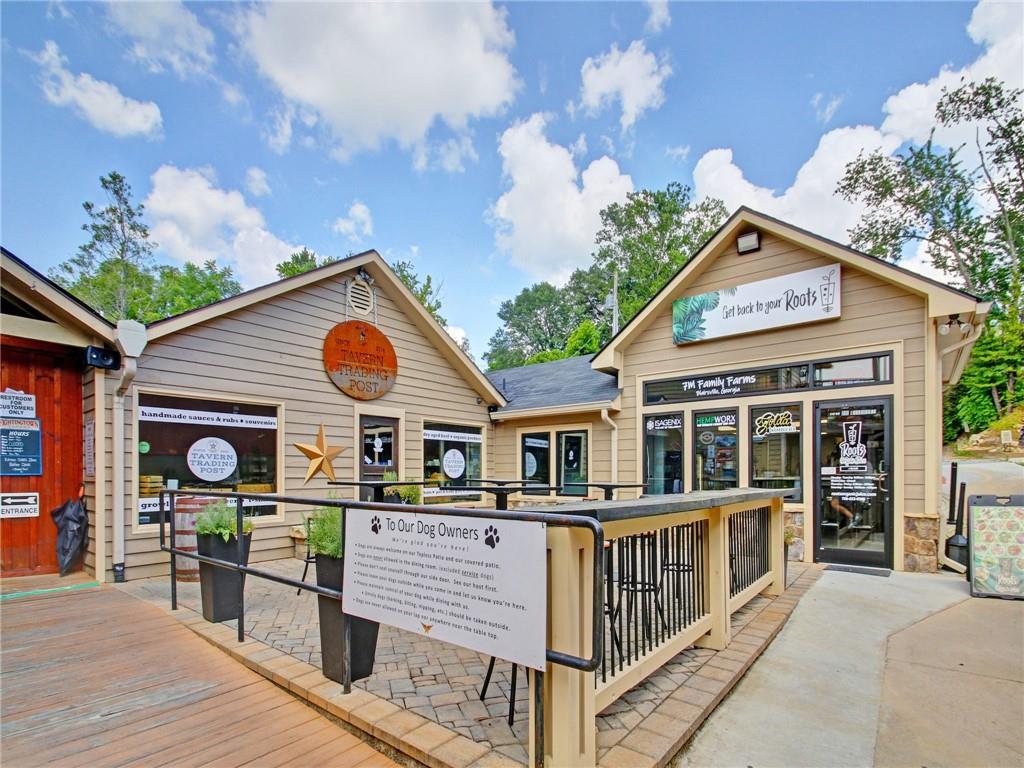 685 East Main Street, Unit B Blue Ridge, GA 30513 - Photo 43 of 57 a front view of a house with a porch