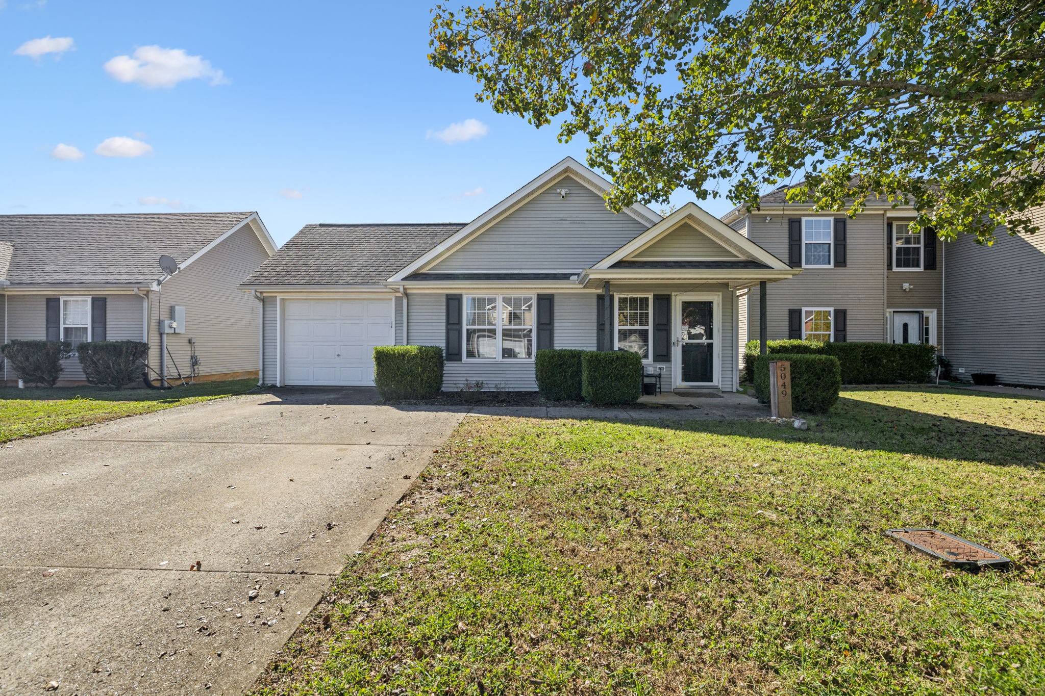 5049 Tabitha Street Murfreesboro, TN 37129 - Photo 28 of 28 a front view of a house with a yard