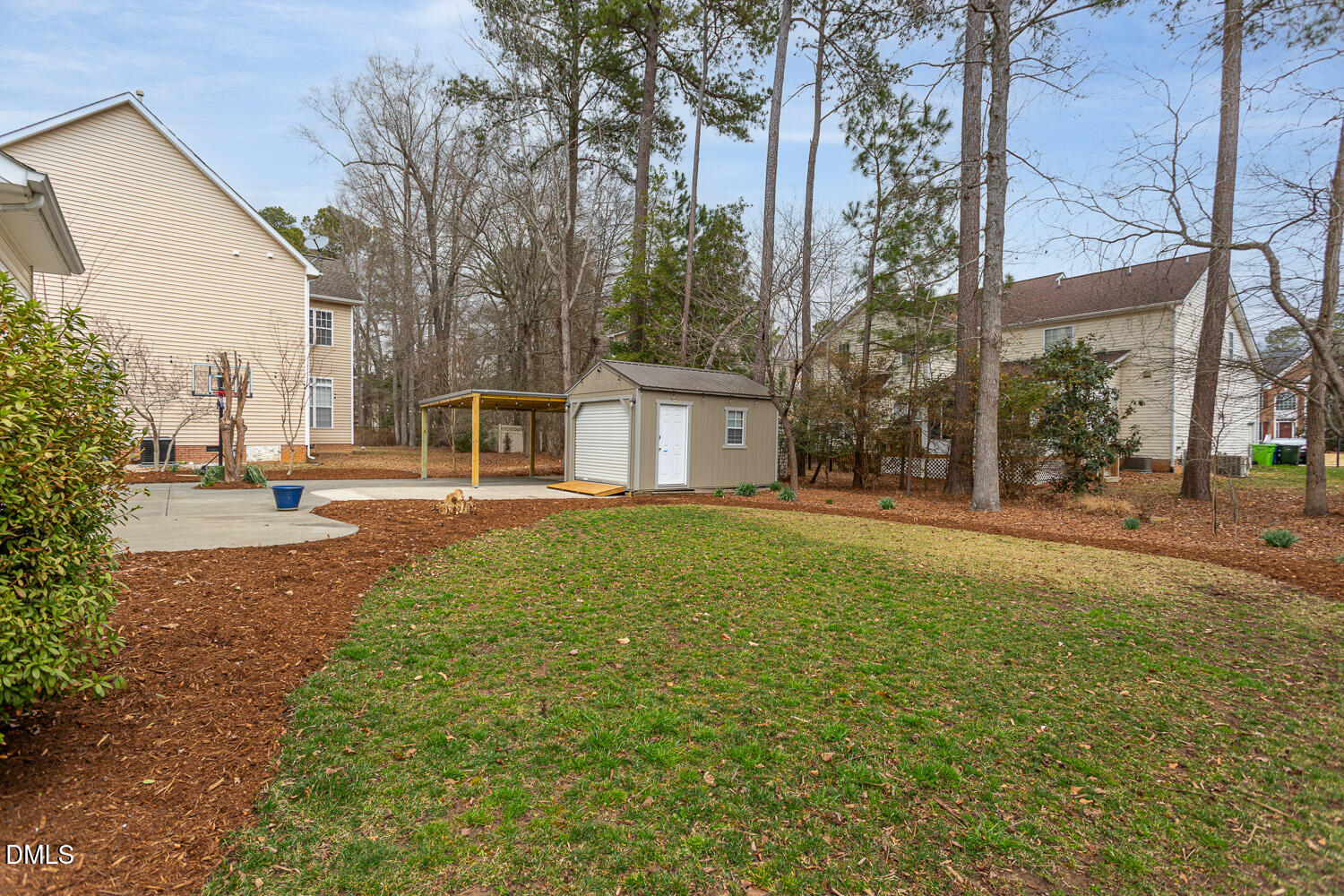 8312 Hardeth Way Raleigh, NC 27616 - Photo 25 of 26 Shed and carport