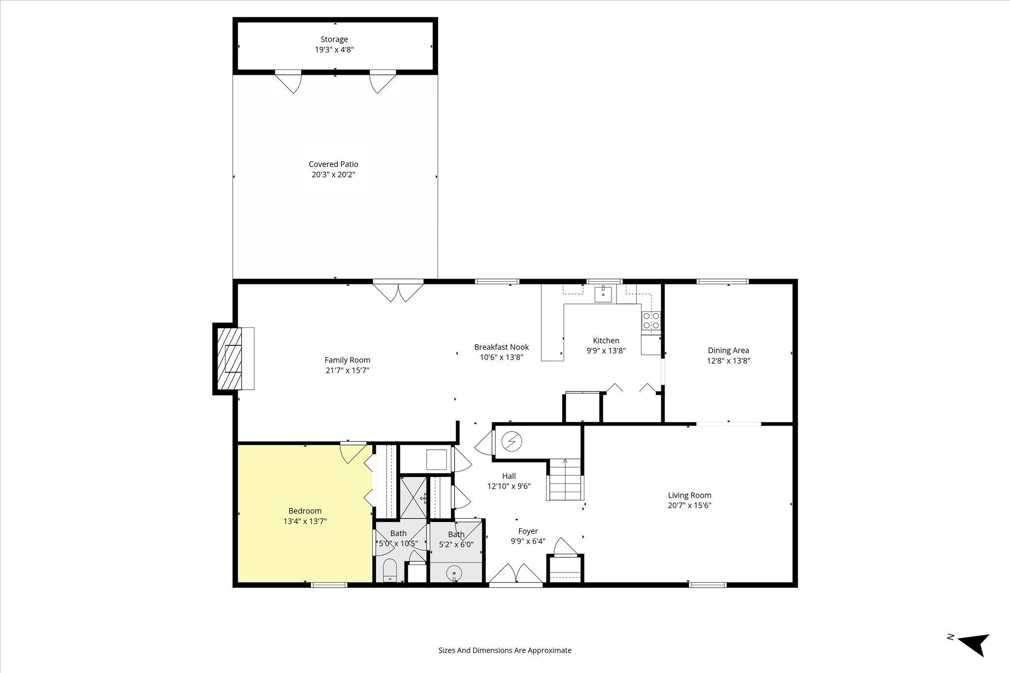 559 East Cumberland Road Mobile, AL 36608 - Photo 47 of 48 View of floor plan / room layout