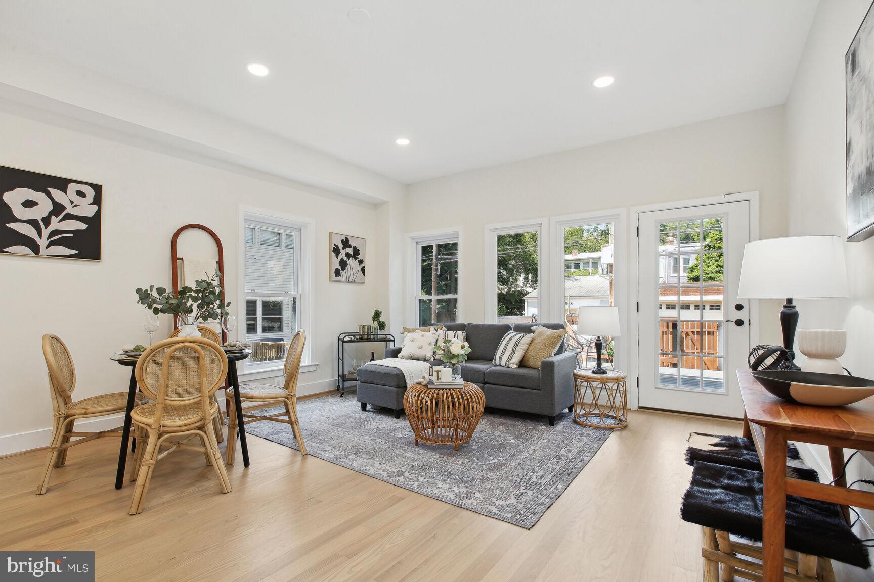 3543 S Street Northwest Washington, DC 20007 - Photo 7 of 31 Light filled family room in large rear addition