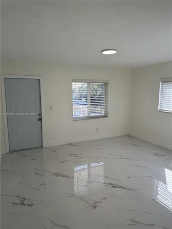 an empty room with an empty space
